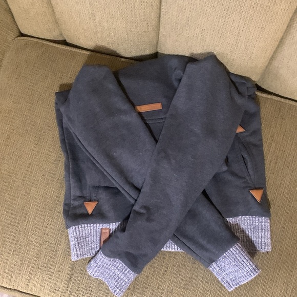 NAKETANO Sweatshirt Medium Charcoal / Dark Grey - Picture 5 of 10